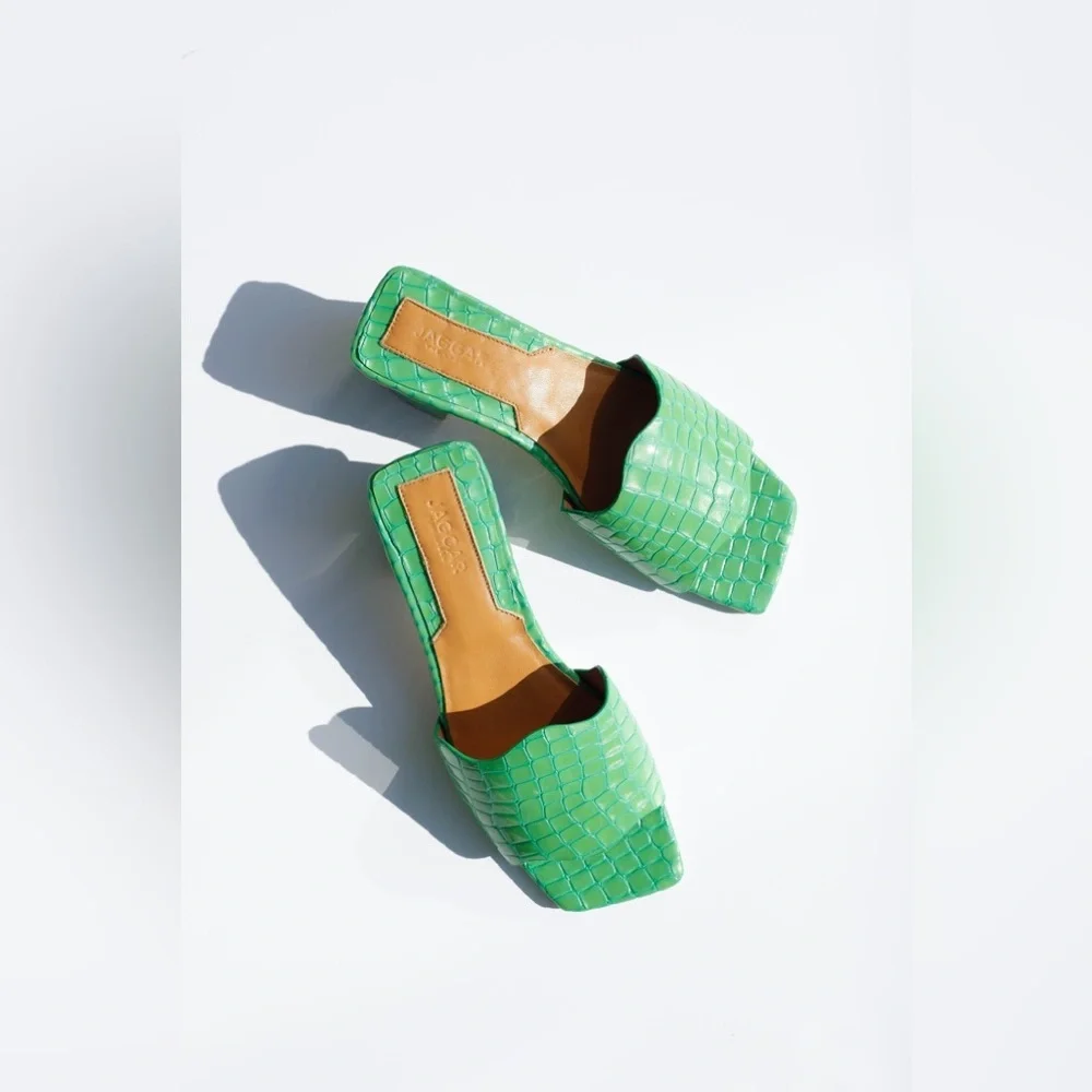 Jaggar Green Women's Sandals - Picture 5 of 5